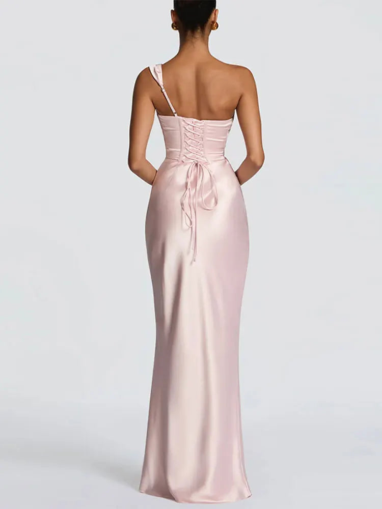Lumi - One shoulder dress