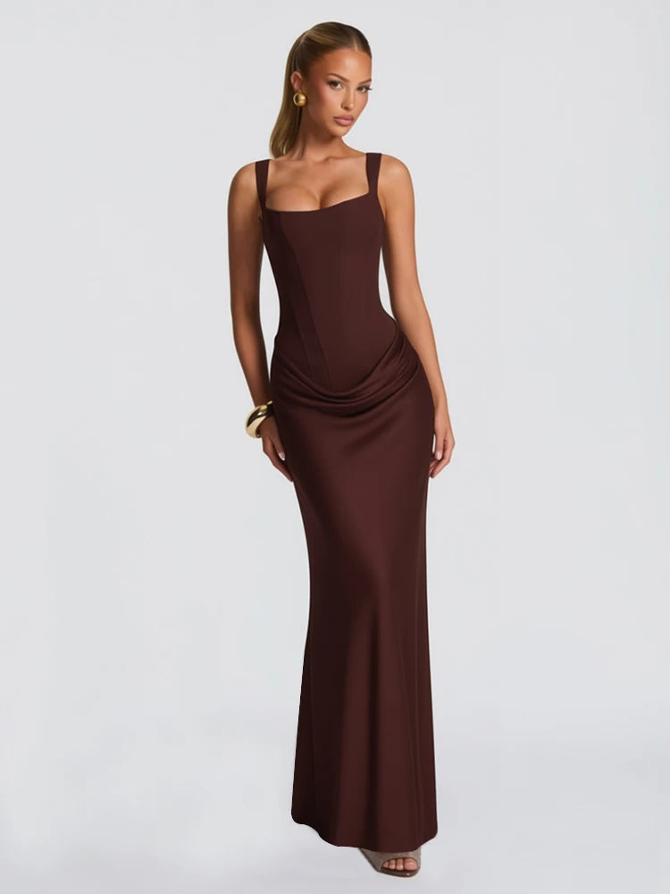 Draper - Corset Maxi Dress