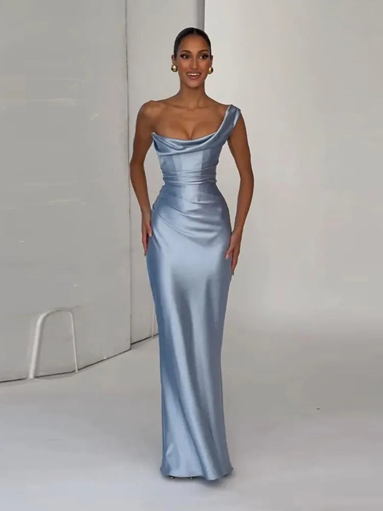 Lumi - One shoulder dress