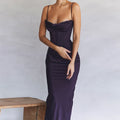 Selene - Bodycon Satin Dress