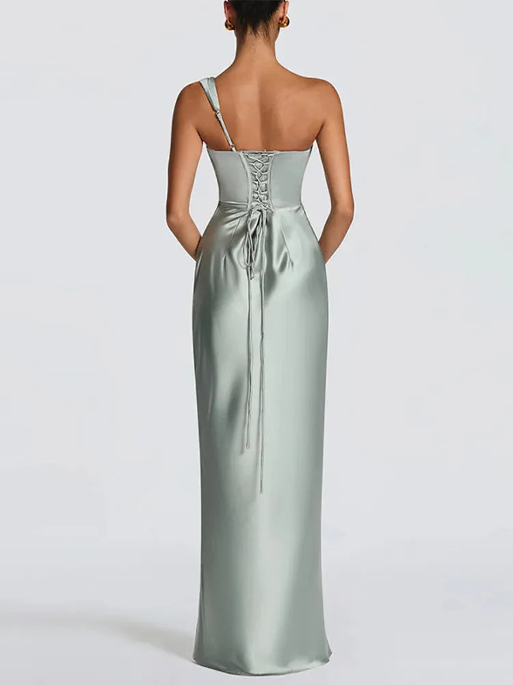 Lumi - One shoulder dress